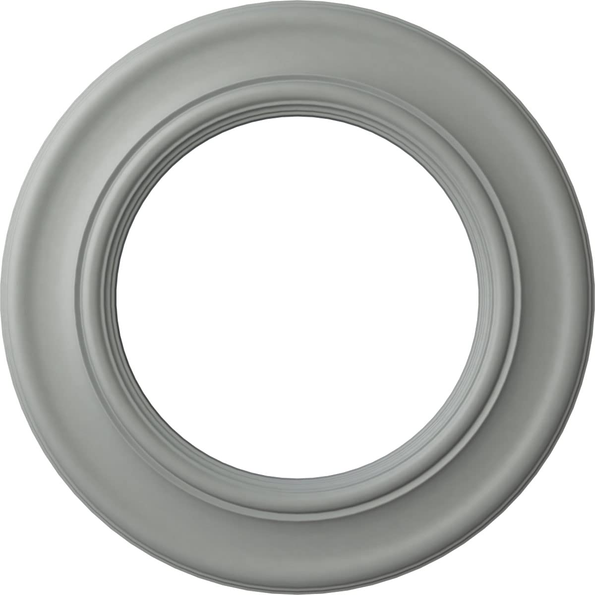 Ekena Millwork Cm20Ho Holmdel Ceiling Medallion, 20 7/8''Od X 12 7/8''Id X 1''P, Factory Primed