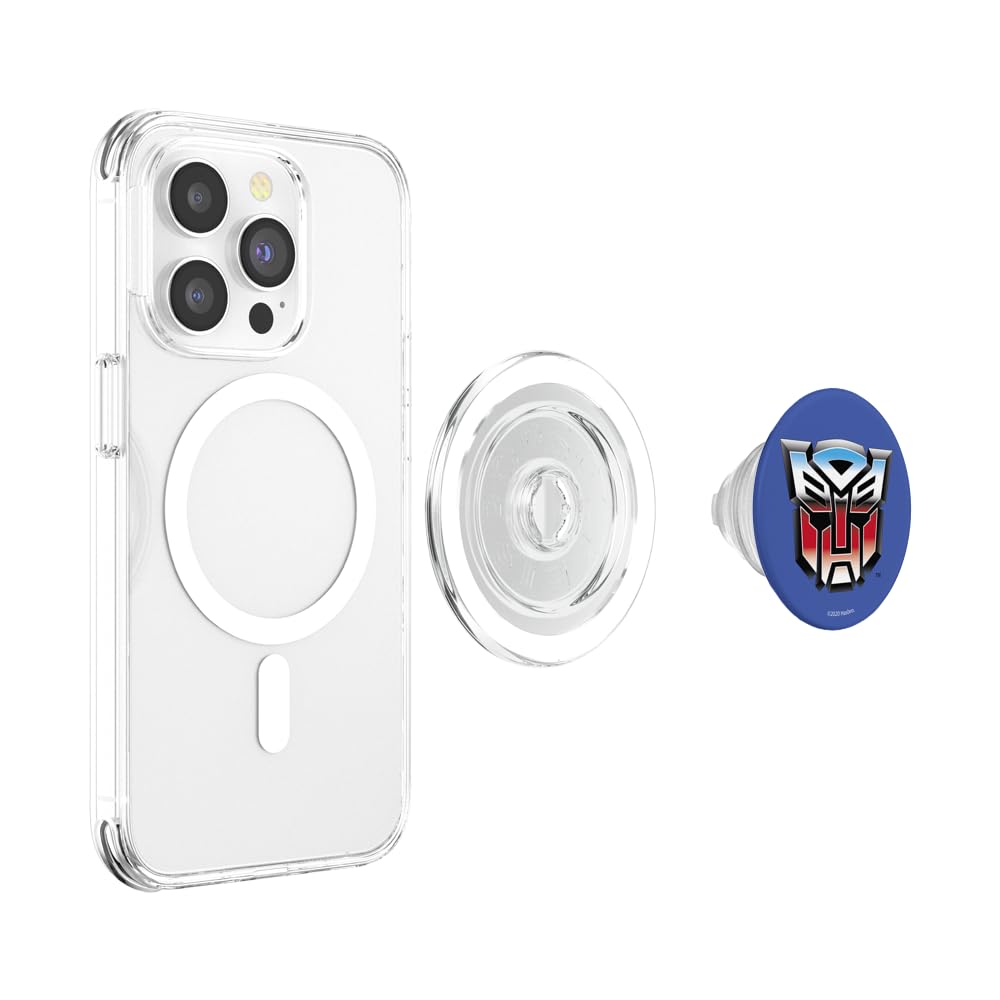 Transformers Autobots Chrome Logo Popsockets Magsafe Popgrip For Iphone