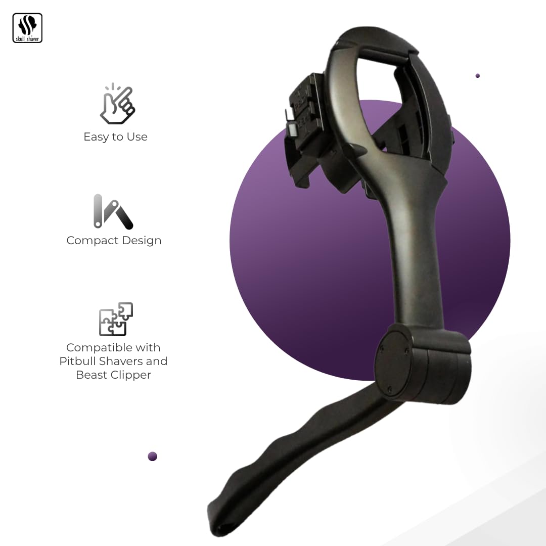 Skull Shaver Back Shaver   Best Diy Waterproof Back & Body Shaver For Men, Painless Glide, Compatible With Pitbull Shavers & Bea