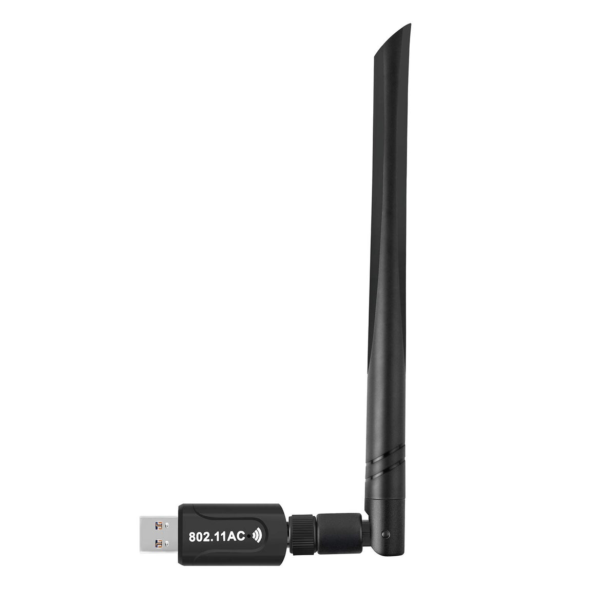 Realtek Rtl8812Bu Usb Wireless Adapter 1300 Mbps With 5 Dbi Antenna Dual Band Ac1300 Wifi Dongle Ieee 802.11 A B G N Ac For Lapt