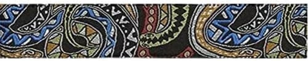 DAddario Planet Waves 50JS04 Joe Satriani Snakes Mosaic Guitar Strap (Multicolor)