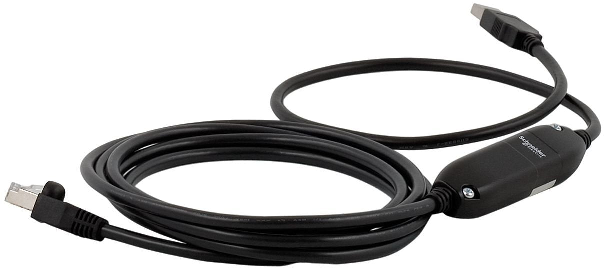 Schneider Electric Tcsmcnam3M002P Usb To Rs485 Cord Set (Rj45 Plug)