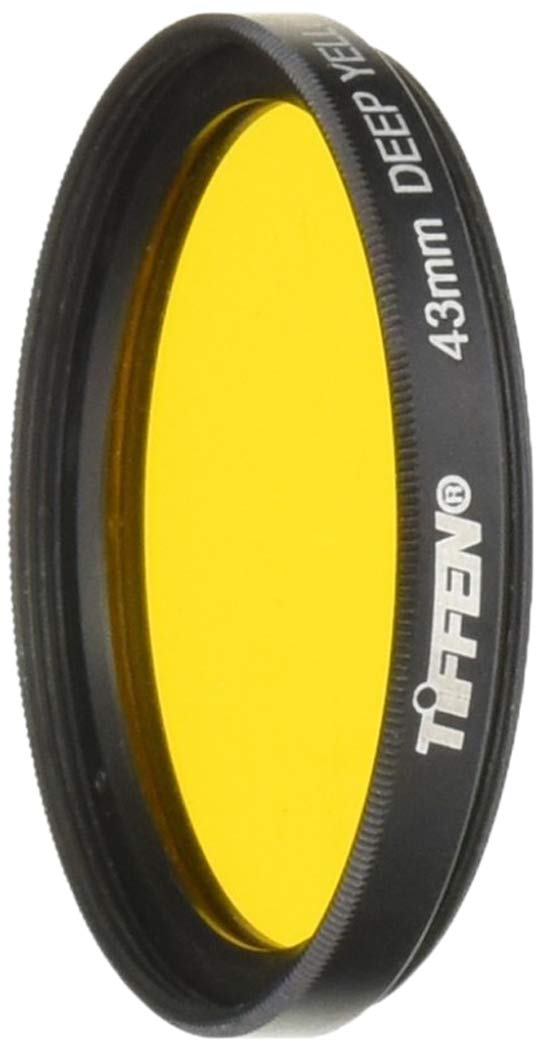 Tiffen 43Dy15 43Mm Deep Yellow 15 Filter