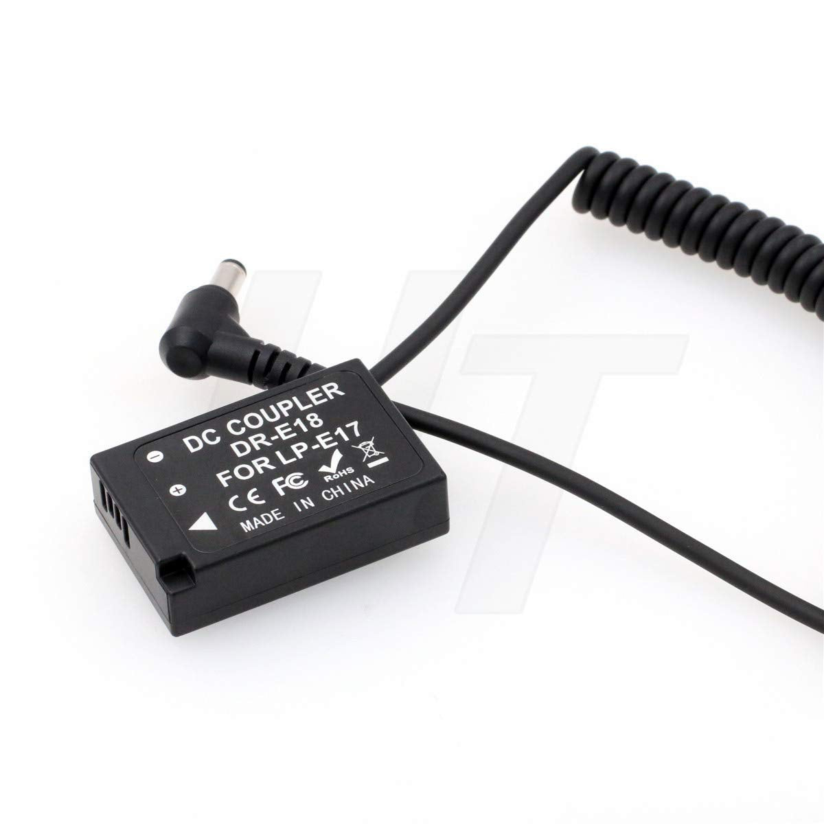 Hangton Dr-E18 Dc Coupler Dummy Battery For Lp-E17 Canon Rp R50 R100 R10 R8 800D 760D /Rebel T7I T6S T6I 8000D Kiss X8I Dslr Cam