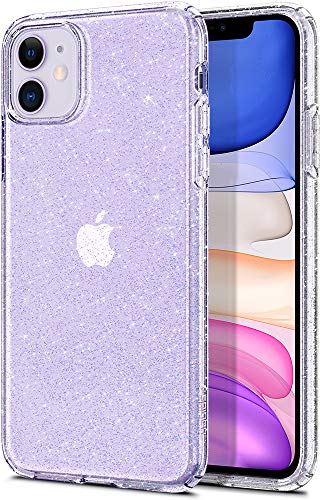 Spigen Liquid Crystal Glitter Designed For Iphone 11 Case (2019)   Crystal Quartz