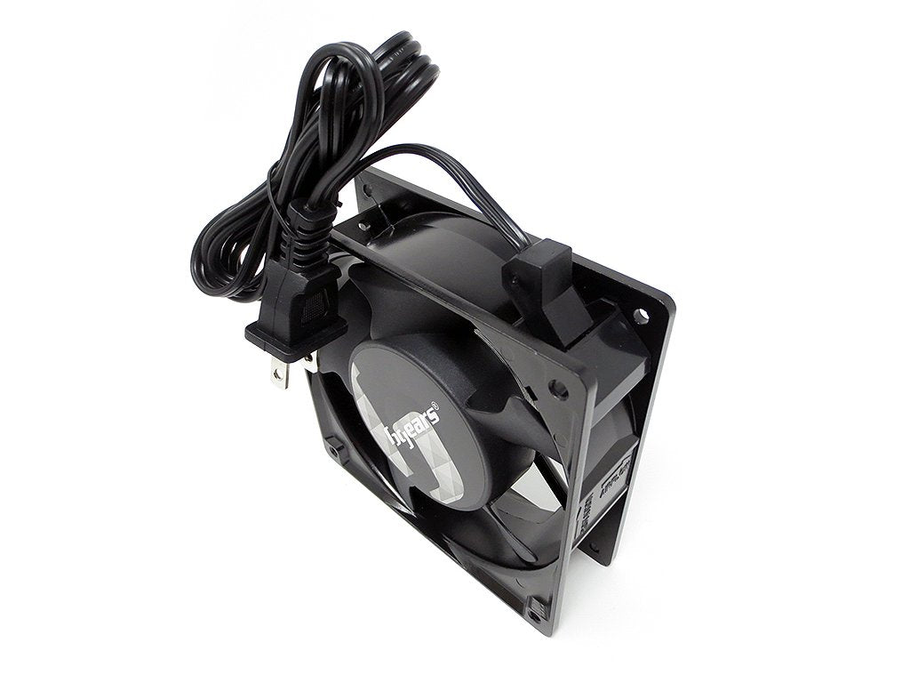 Bgears B-Blaster-Ac 120X38Mm Ac 100-125V High Speed Extreme Airflow Cast Aluminum 2 Ball Bearing Fan