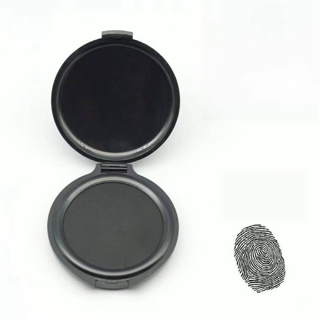 Zhukeyong Fingerprint Kit Fd-258 Cards, Reusable Ink Pad, 11-1-20 Newest Version-10 Pack