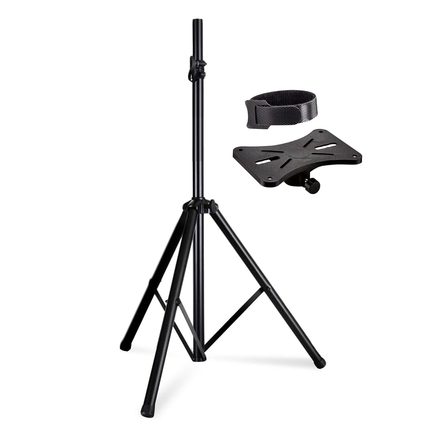 5 Core Adjustable Speaker Stand Tripod - Height 40 to 72 Inches, Max Load 100 lbs Heavy Duty Portable PA DJ Studio Monitor Mount