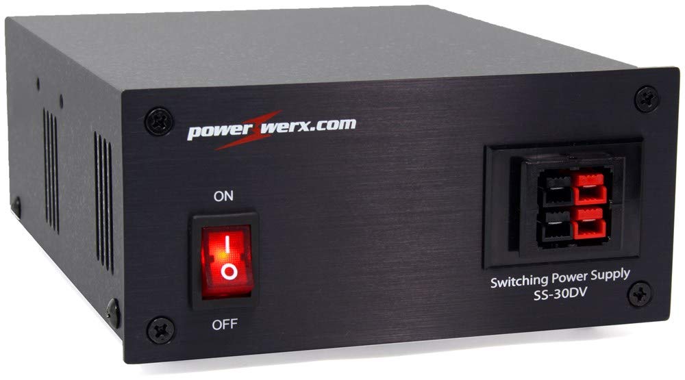Powerwerx Ss 30Dv 30 Amp Desktop Dc Power Supply With Powerpole Connectors