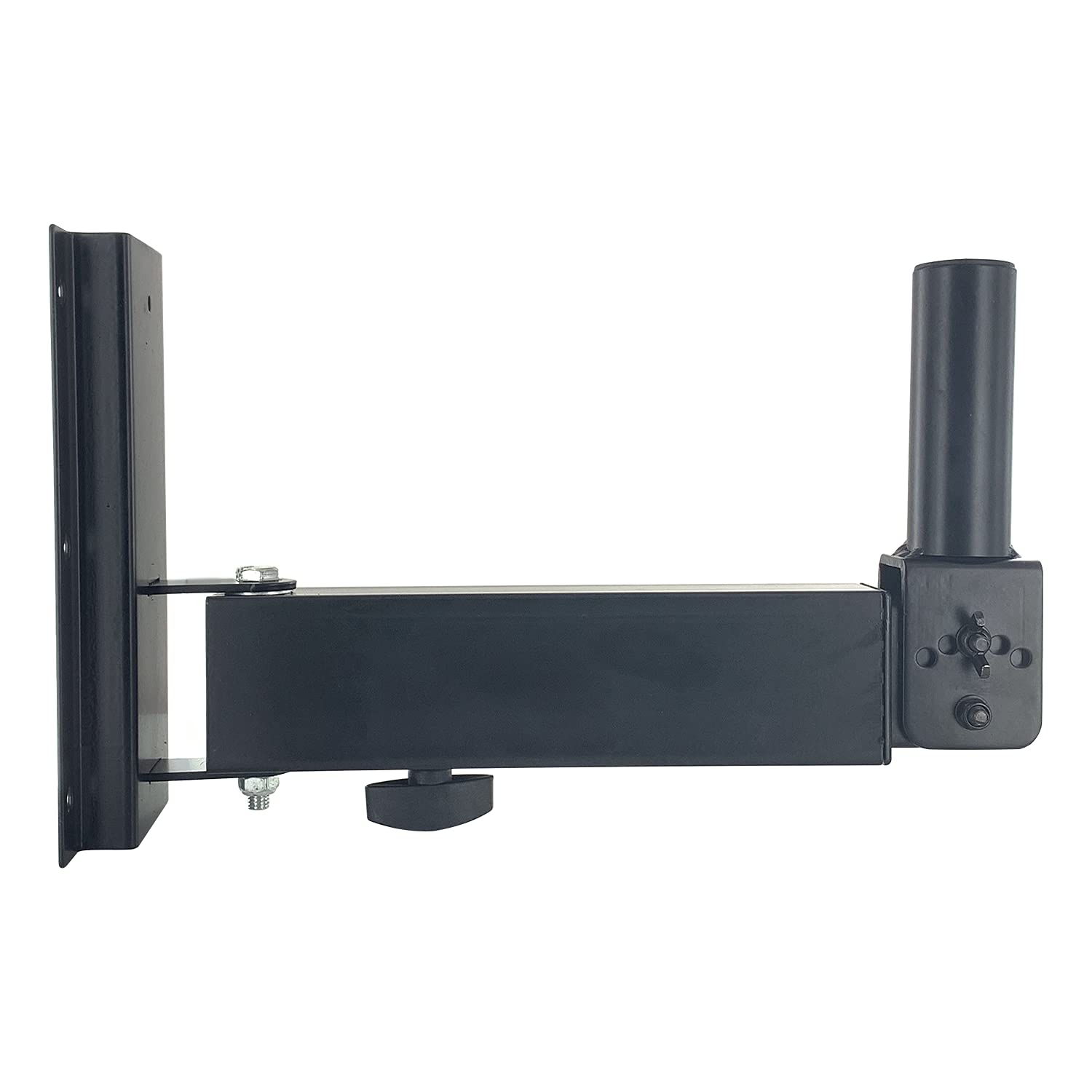 Voyz Wall Mount Speaker Stand, 90 30 Tilt Adjustable, Solid Steel Construction, Supports 80 Lbs