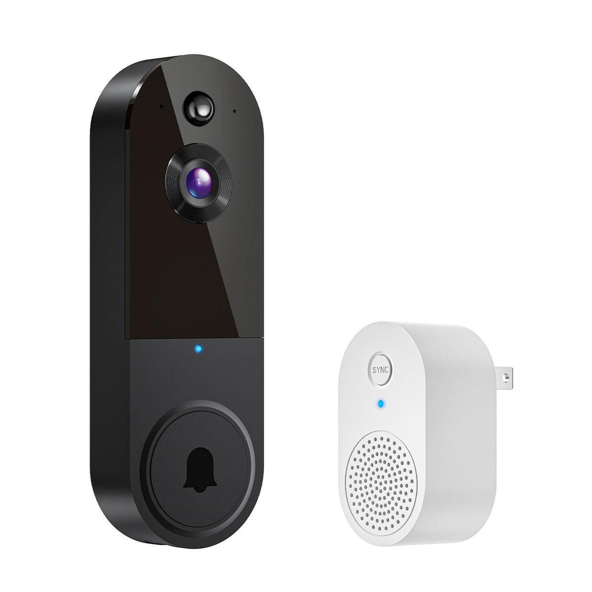 Boomchill 1080P Wireless Video Doorbell Camera With Chime, Ai Human Detection, 2-Way Talk, Live View, Night Vision, Cloud Storag