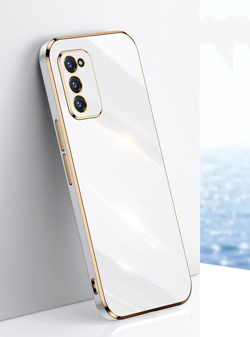 Sunswim Compatible With Galaxy S20 Fe Case Cover Cute Full Camera Lens Protection & Electroplate Shockproof Edge Bumper Soft Tpu