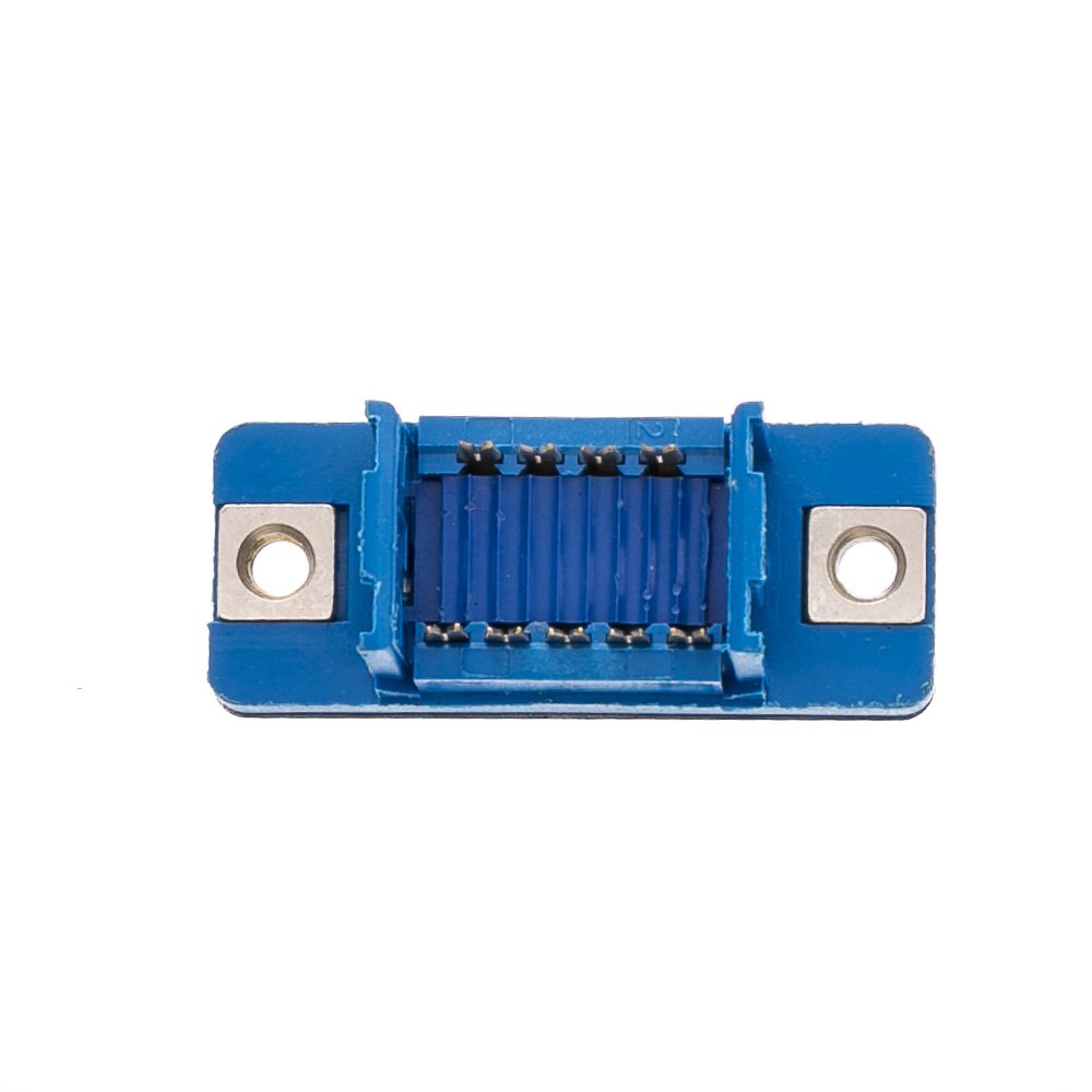 Cablewholesale Db9 Female Idc Ribbon Right Angle Connector 3Cps