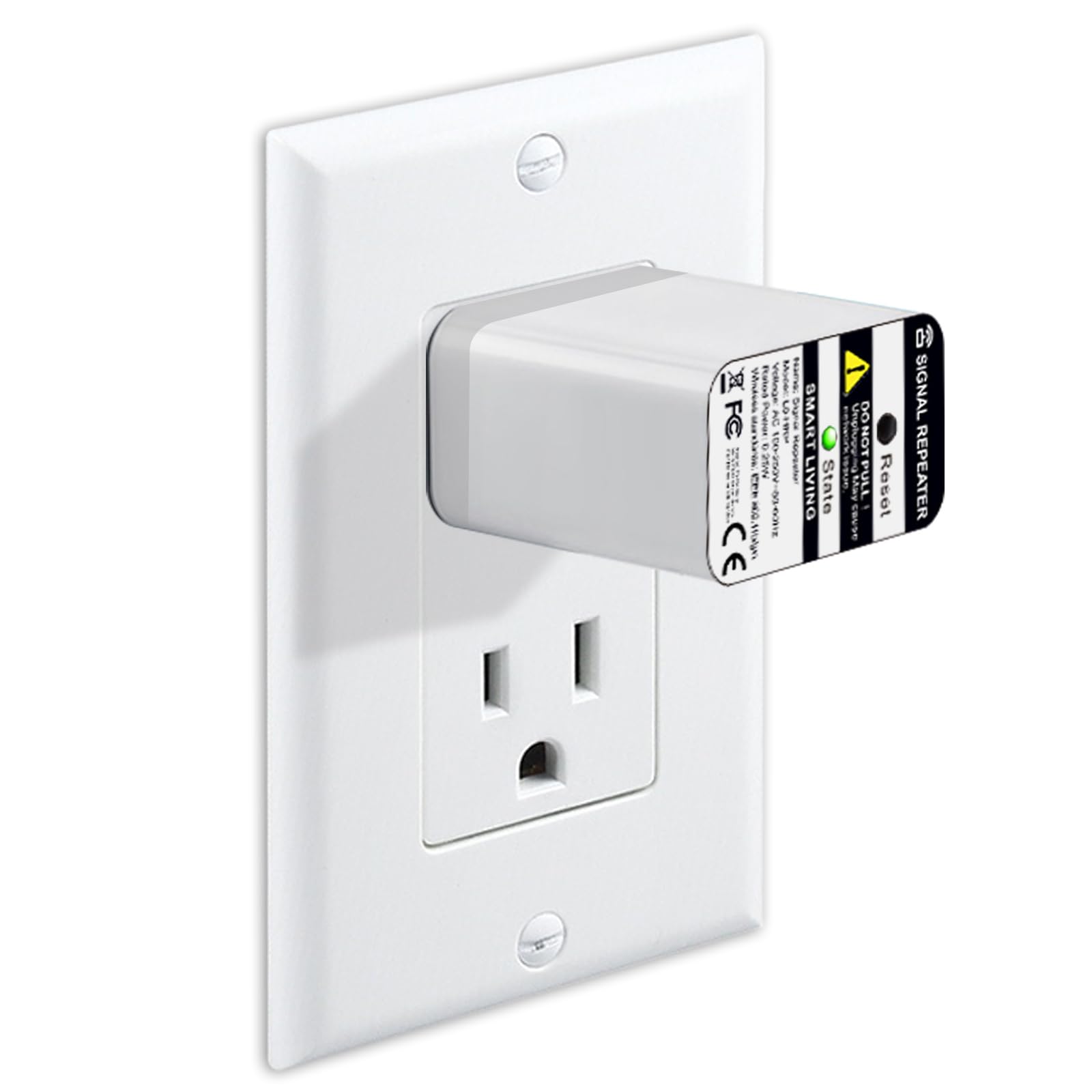 Lanbon L8 Hrp Mesh Wifi Extender Only For Smart Living L8 Series Smart Switch, 2.4Ghz Wifi Repeater 10M Signal Booster No Lag &