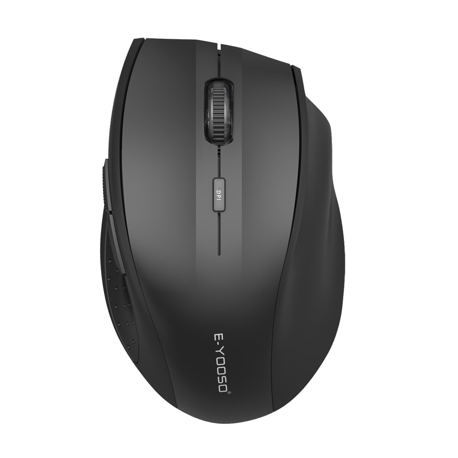 E Yooso Bluetooth Wireless Mouse, Bluetooth 5.0 & 3.0 Mouse 2.4Ghz Ergonomic Wireless Optical Mouse With Usb Nano Receiver, 5 Ad