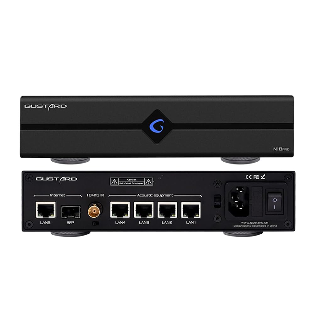 Gustard N18 Pro Hifi Audio Network Switch