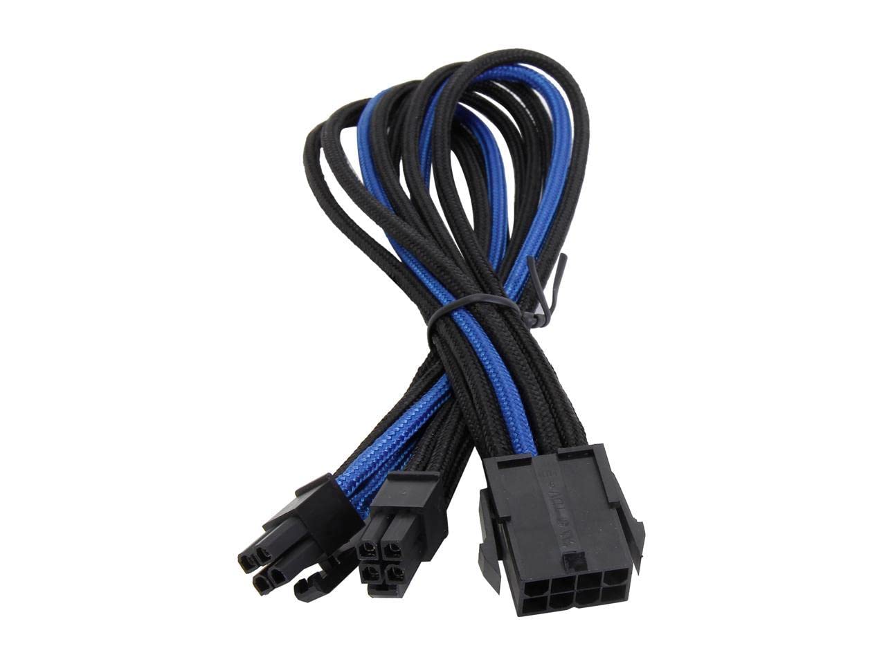 Silverstone Tek Sleeved Extension Power Supply Cable With 1 X 8 Pin To Eps12V 8 Pin Connector (Pp07 Eps8Ba)