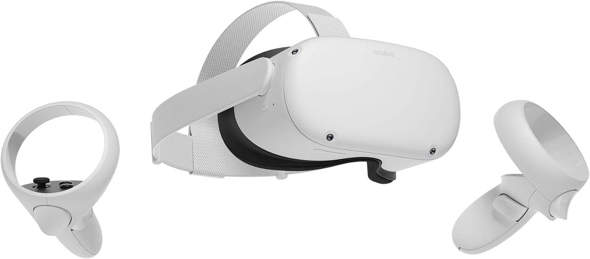 Oculus Newest Quest 2 Vr Headset 128Gb Holiday Set - Advanced All-In-One Virtual Reality Headset Cover Set, White