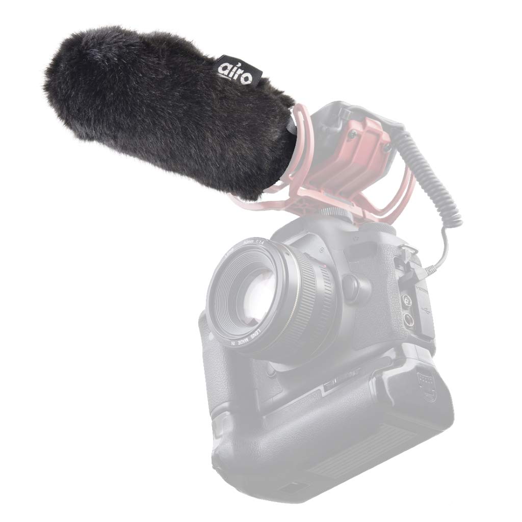 K Tek Airo Slip On Custom Windscreen For Rode Videomic/Ntg1 Or Deity D3/D3 Pro Microphones