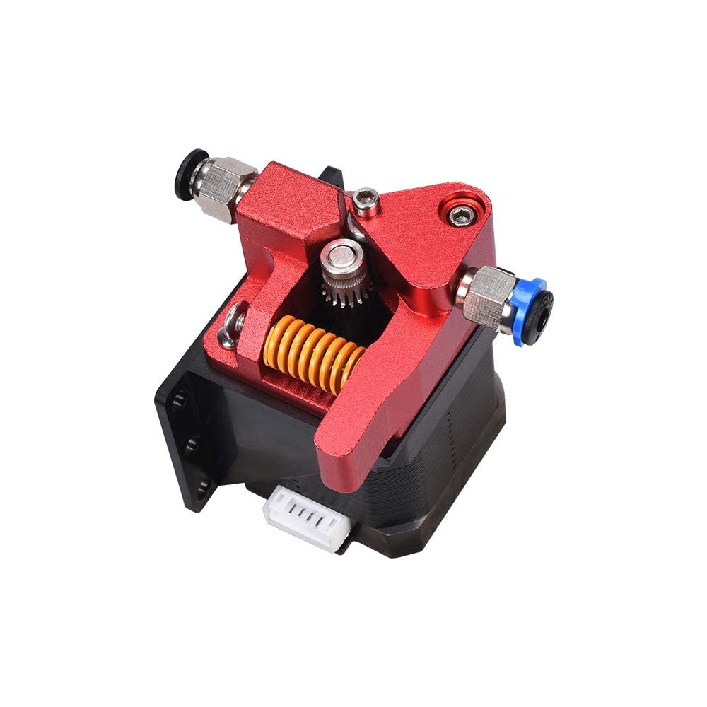 Bigtreetech Upgrade Dual Gear Extruder, Mk8 Extruder 3D Printer Dual Driver Stock Feeder All Metal 1.75Mm Filament Extruder Kit