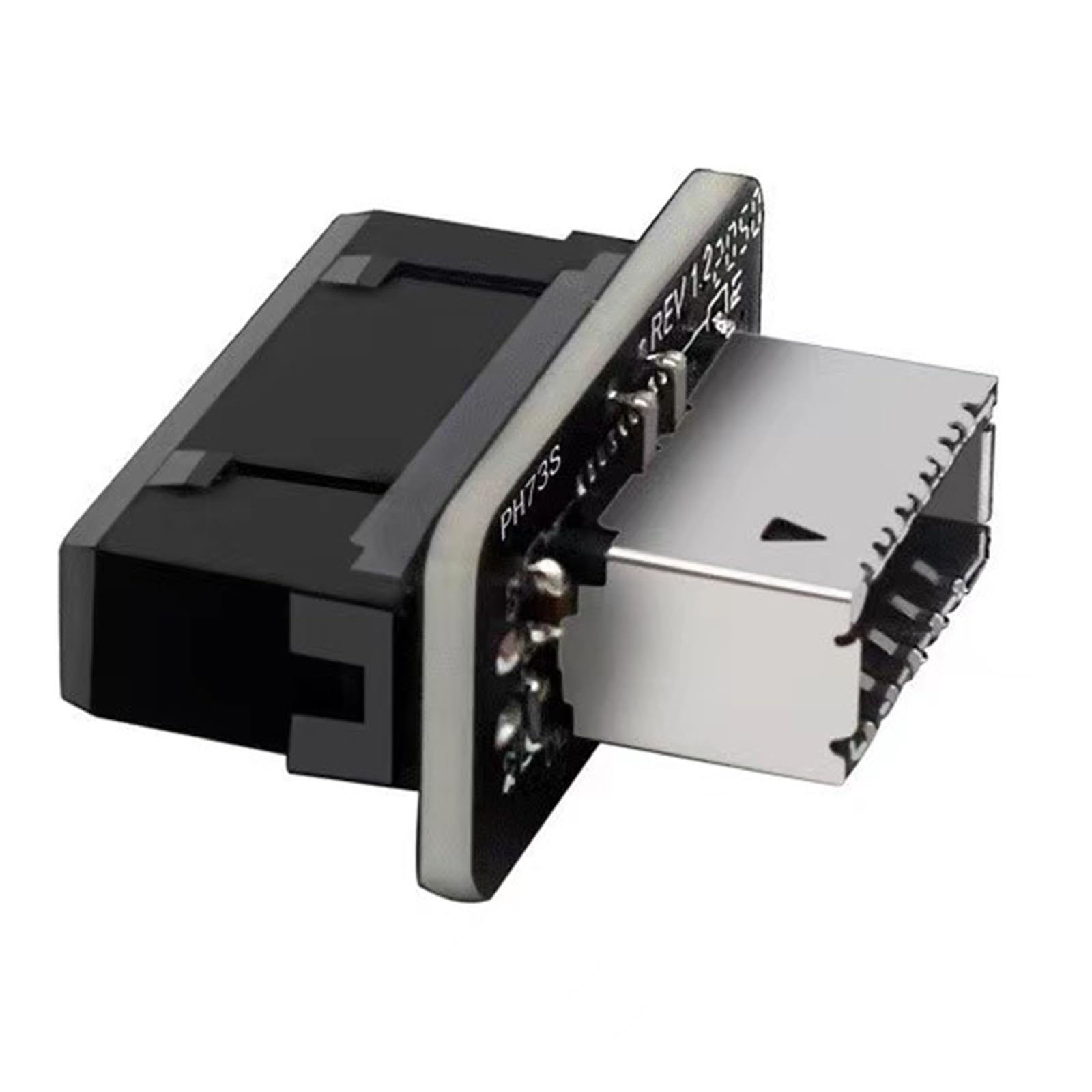 Usb Front Panel Adapter Usb 3.0 Front 19Pin To 3.1 Type C Front Panel Header Type E Adapter 20 To 19 Pin Expansion Card