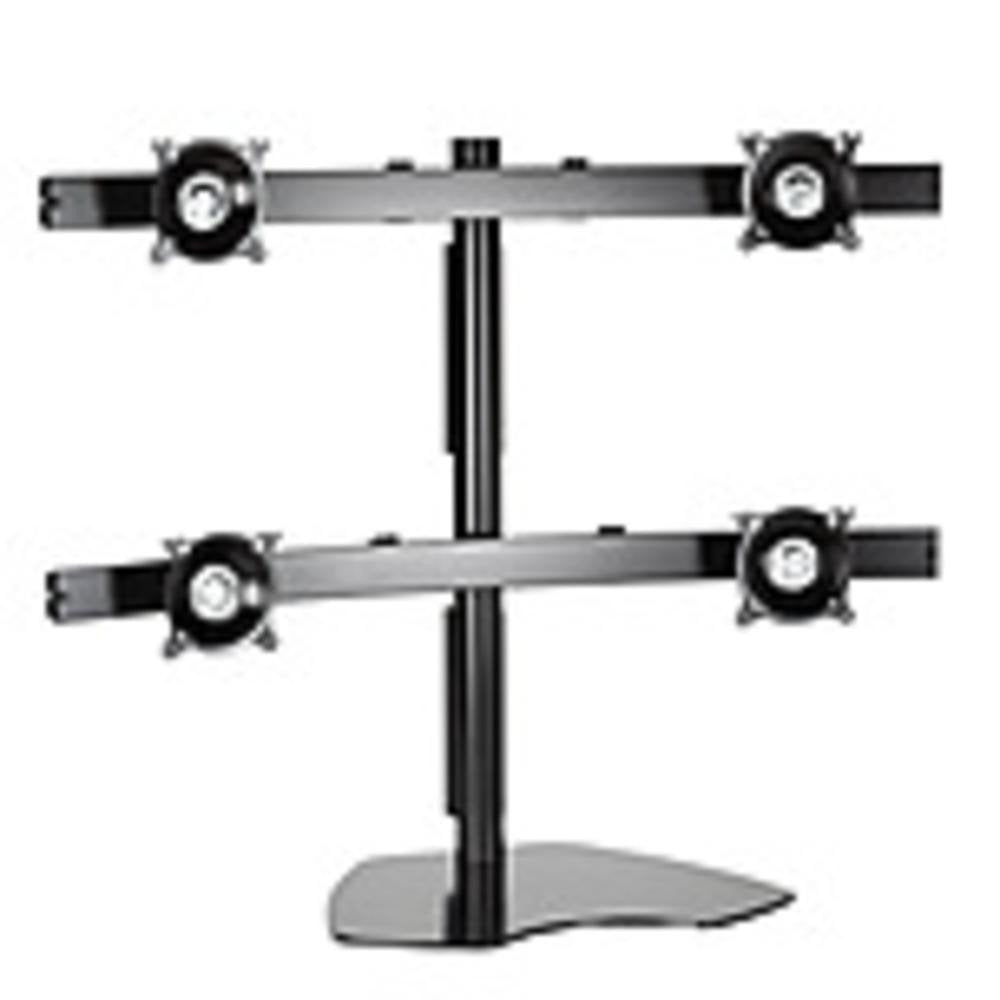 Chief KTP445B Quad Monitor Desk Mount for 30 inch Monitors Black