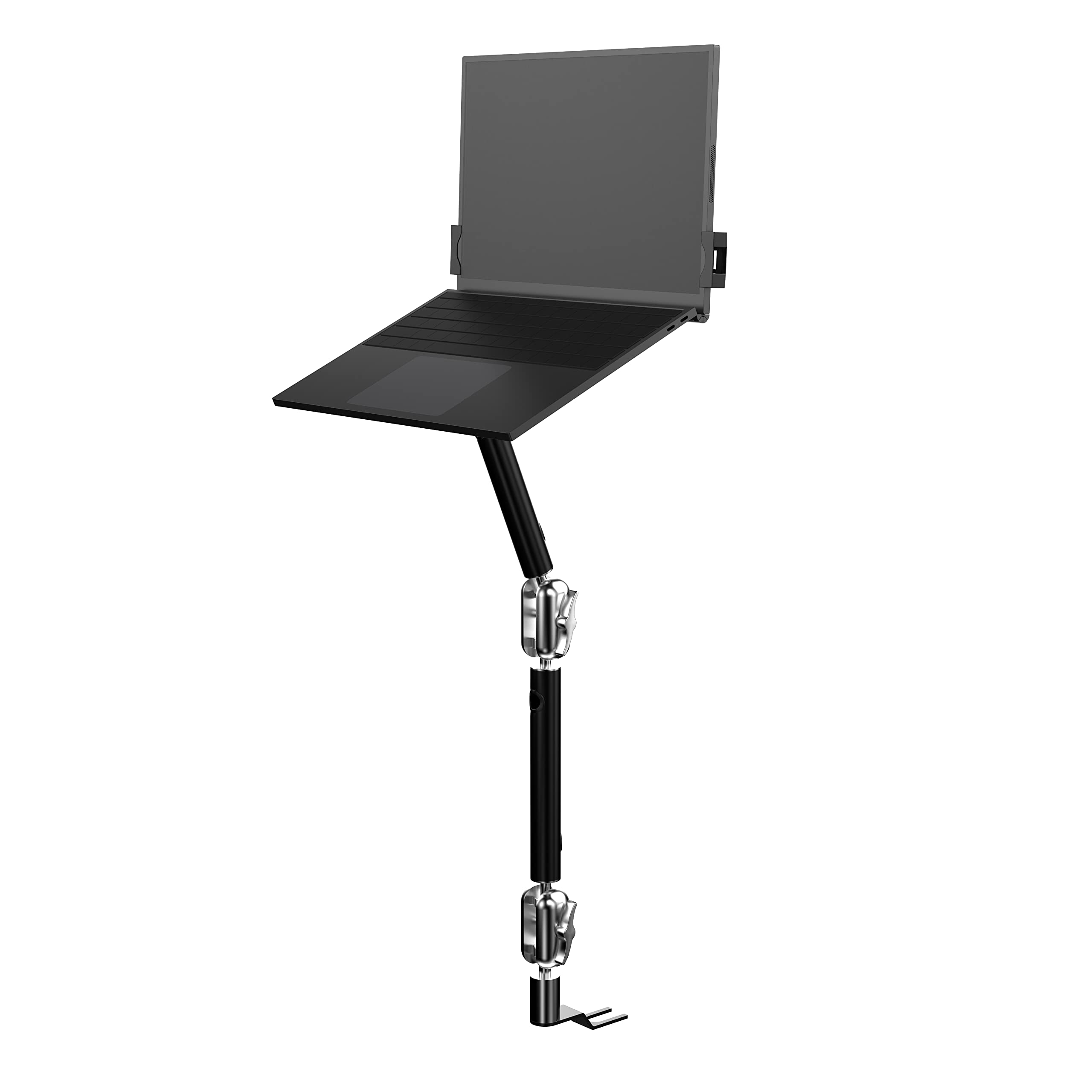 Cta Digital Laptop Arm   Cta Security Laptop Arm With Vesa Mounting Base For Delivery Vehicles, Law Enforcement Cars, And Ride S