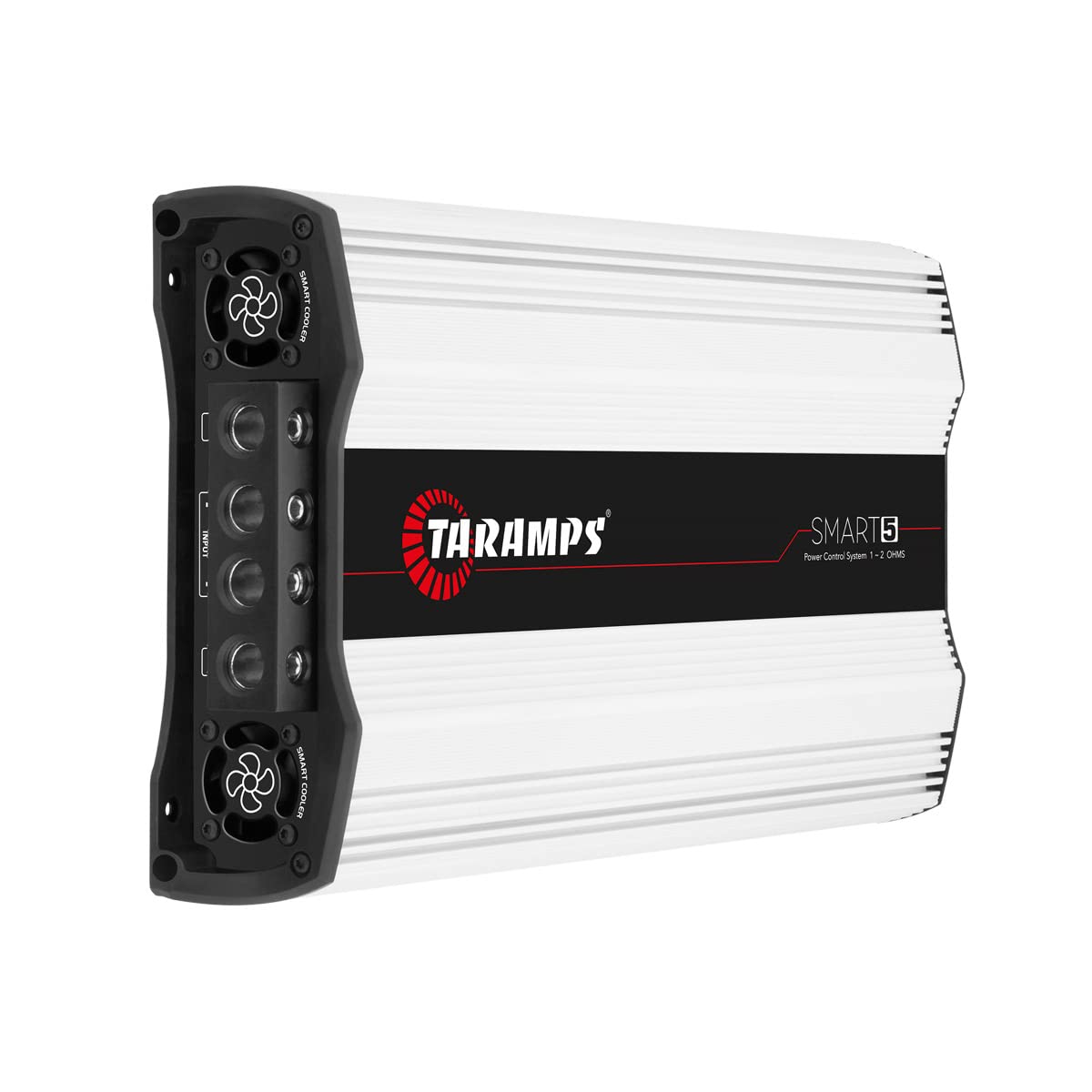 Taramps Smart 5 Class D Amplifier 5000 Watts Rms Multi Impedance 1 ~ 2 Ohms Power Control System, Monoblock 1 Channel Car Audio,