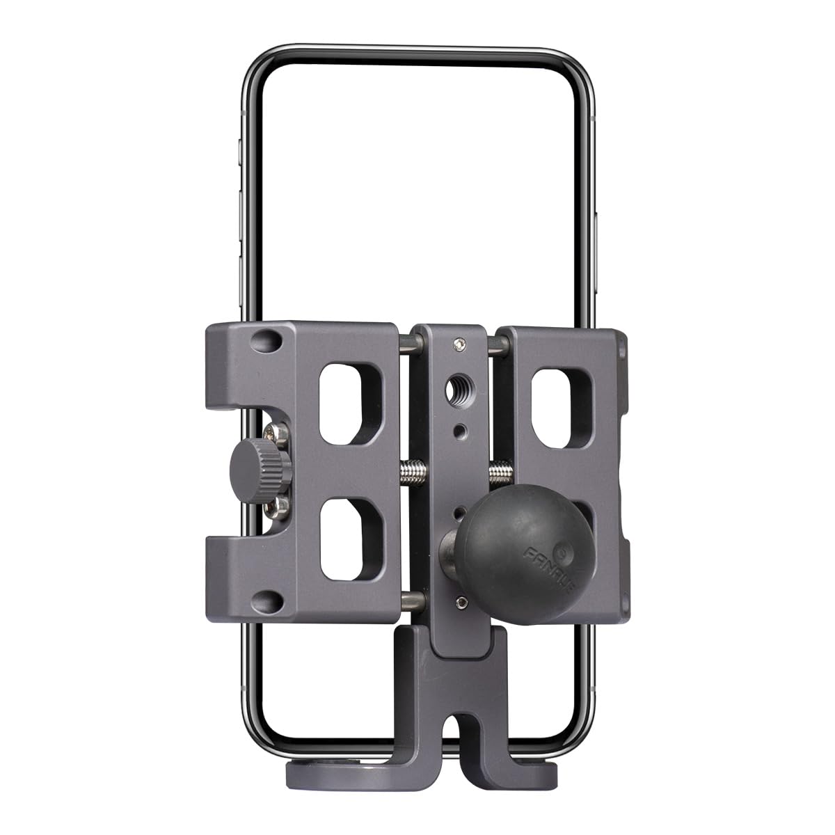 Fanaue Cpc 09 Motorcycle Phone Mount With 1 Inch Ball Head For Ram Mounts B Size Double Socket Arm And Scooter Utv/Atv Bike Phon