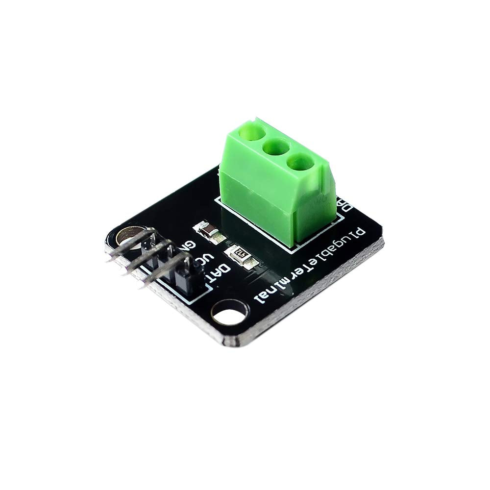 Huaban 6Pcs Ds18B20 Terminal Adapter Temperature Sensor Module