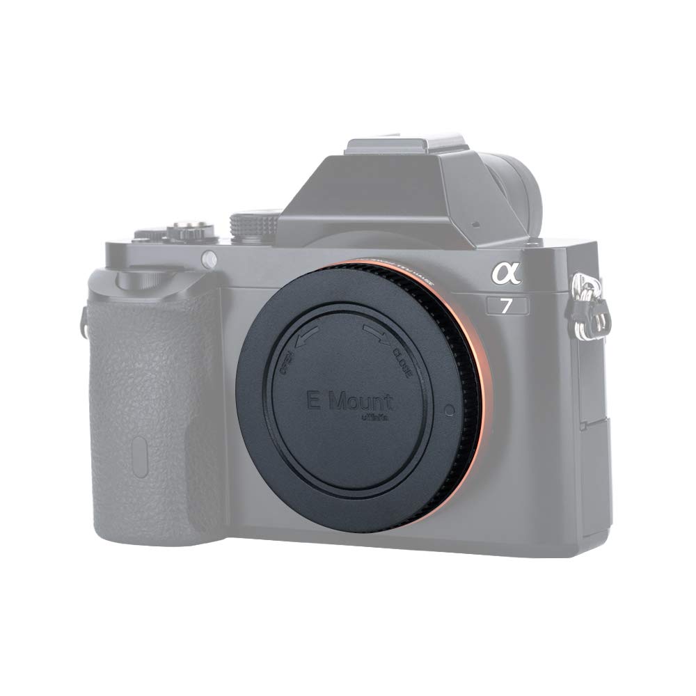 Jjc E Mount Body Cap & Rear Lens Cap Cover Kit For Sony A7 A7Ii A7Iii A7Iv A7S Ii Iii A7R Ii Iii A7Riv A7Rv A7Cr A7C Ii A6700 A6
