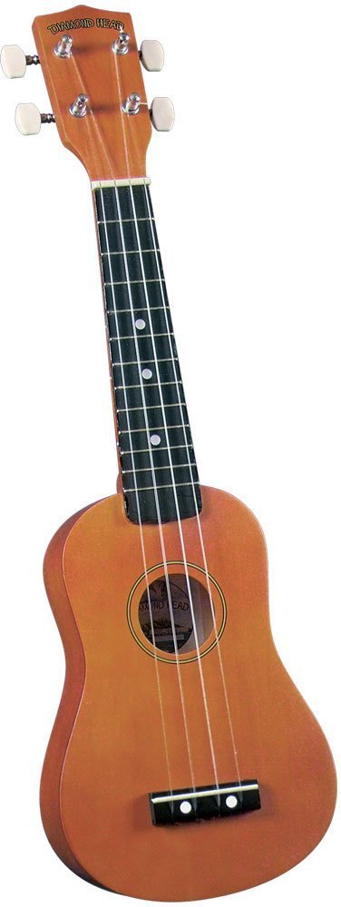 Diamond Head Du 101 Rainbow Soprano Ukulele   Brown