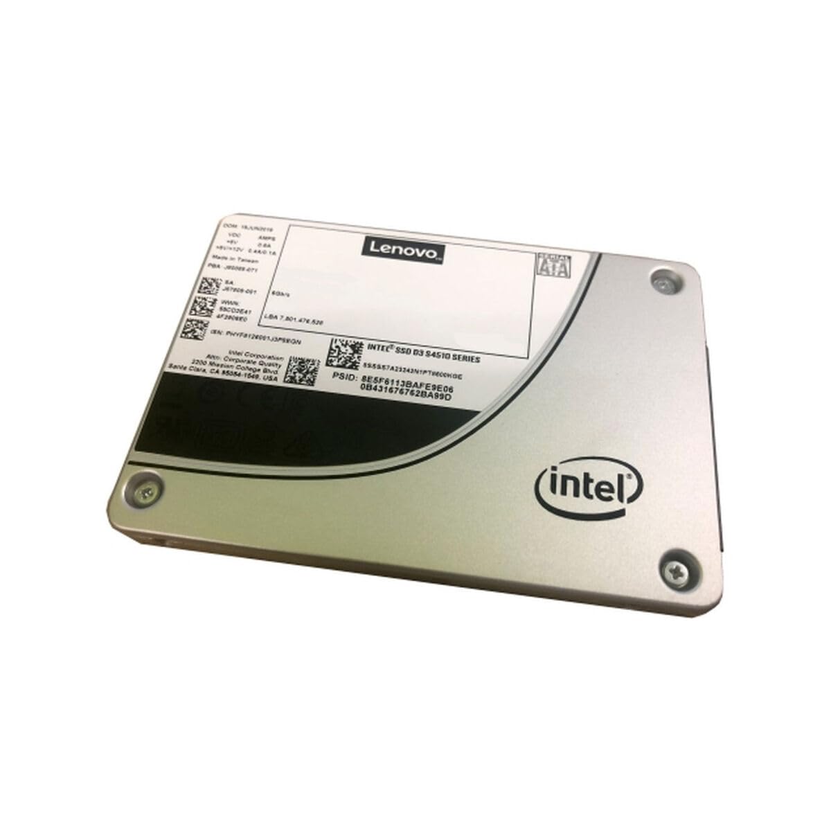 Lenovo Data Center Lenovo D3 S4510 240 Gb Solid State Drive   Sata Sata/600 3.5 Drive   Internal