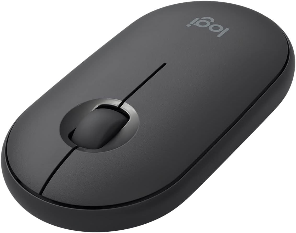 Logitech Pebble I345 Wireless Bluetooth Mouse For Ipad   Graphite