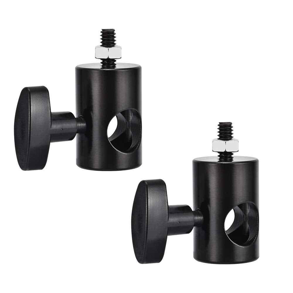 2Pcs Rapid Adapter Convert With 1/4' Screw, Utebit 1/4 Thread Photography Light Stand Adapter, Multi Functional Metal Camera Bracket Mount Adaptor, Photo Studio, Photography Accessory