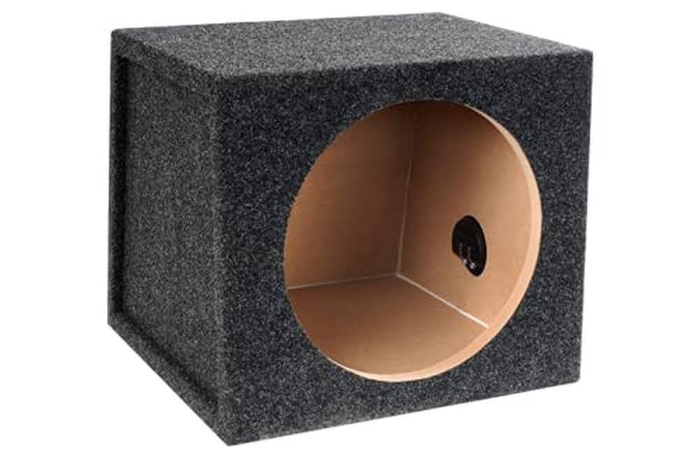 Atrend 15Sa 15    Hatchback Truck Style/Wedge Shaped/Single Sealed Subwoofer/Speaker Enclosure. Made In Usa