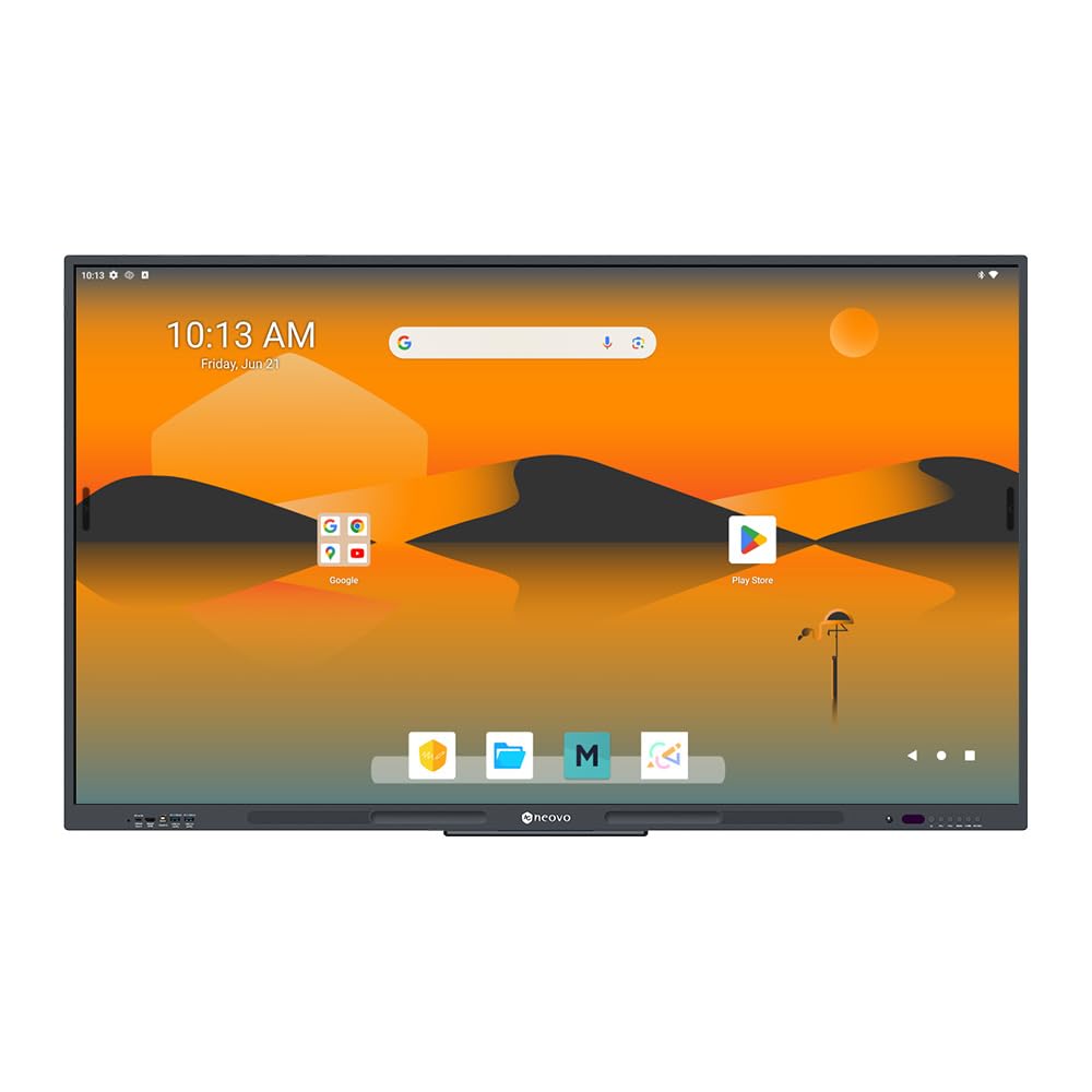 AGneovo MN IFP6504EAE 64.5 VA UHD 3840x2160 5ms Android13 128GB Speakers RTL