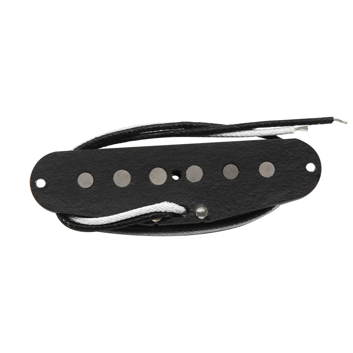 Fleor Single Coil Pickup Alnico 5 Guitar Neck/Middle/Bridge Pickups Set Staggered, White