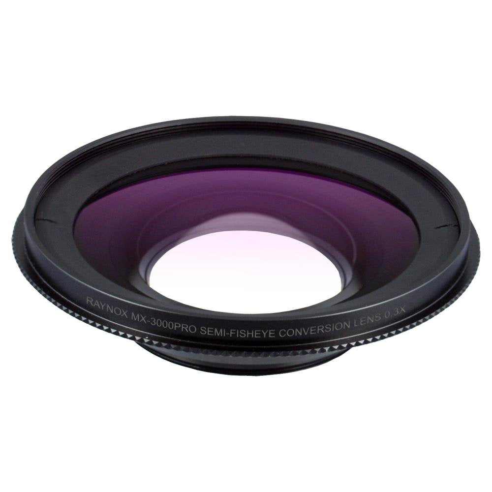 Raynox Mx 3000Pro 0.3X Semi Fisheye Ultra Wide Angle Lens Attachment, Compatible With Canon Xa20 Canon Xa25