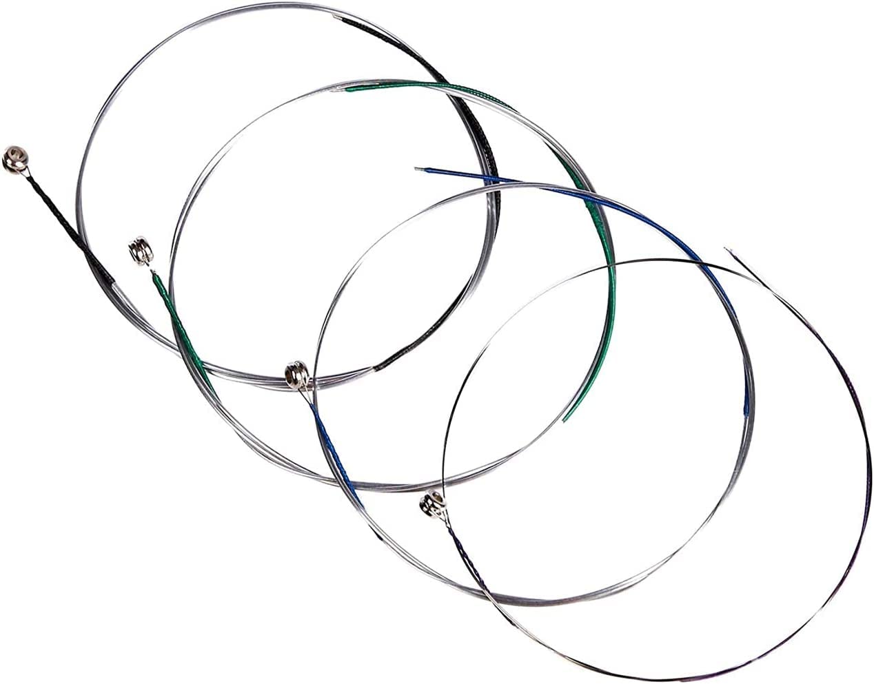 Fansjoy Violin Strings Full Set(G D A E), Universal Steel Strings For 4/4 3/4 1/2 1/4 Size Violins, Quality Synthetic Steel Core