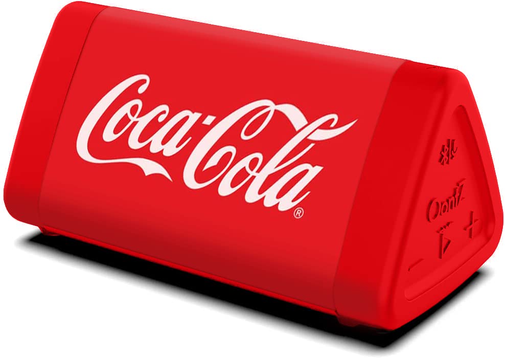 Oontz Angle 3 Coca Cola Edition Bluetooth Speaker, Portable Wireless Bluetooth Speaker, 10 Watts, Up To 100 Ft Bluetooth Range, Loud Portable Bluetooth Speaker (Coke Red)