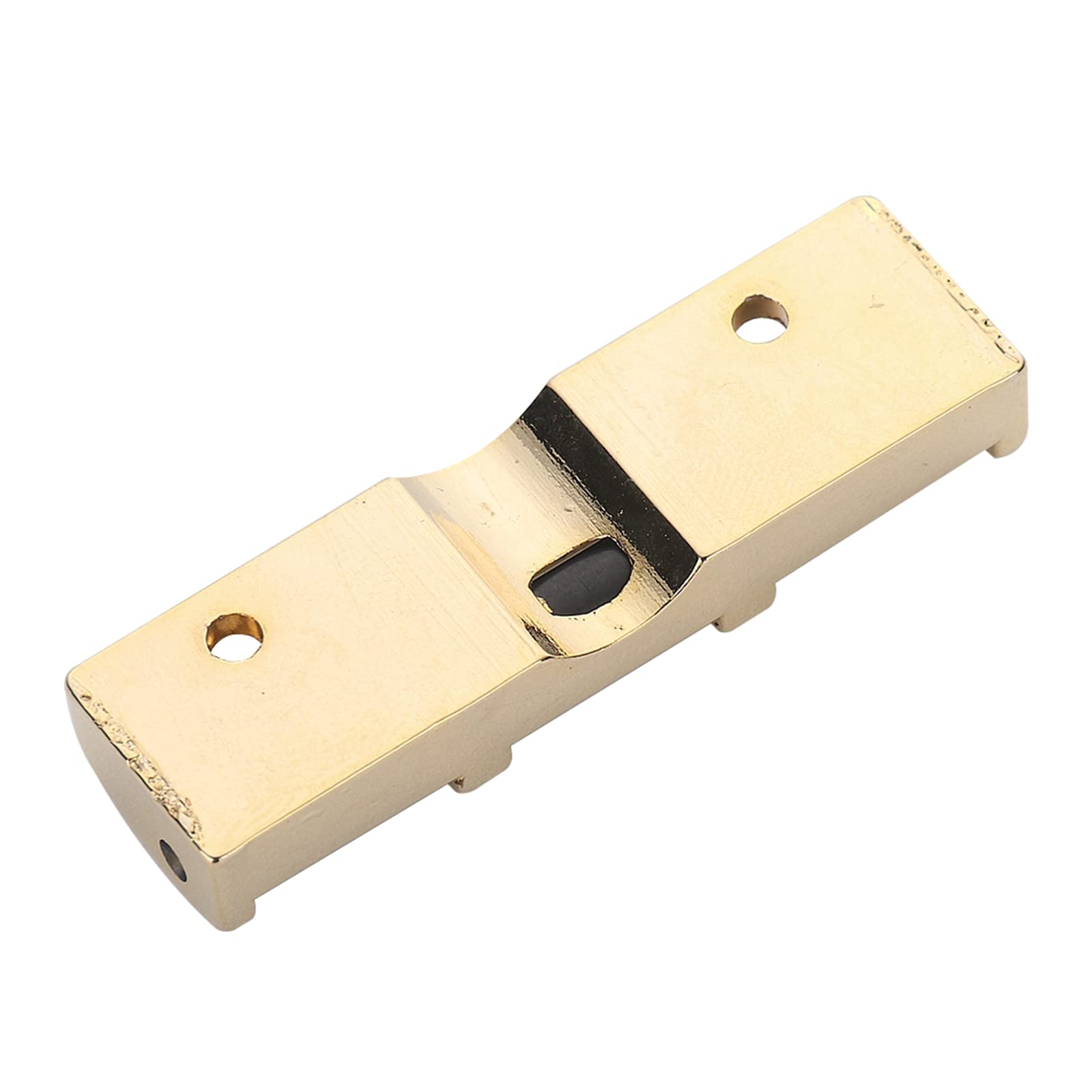 Xiyangjuan 6 String Metal Guitar Roller Nut 3 Saddles With Screws Compatible With Strat Or Tele Electric Guitar (Gold)