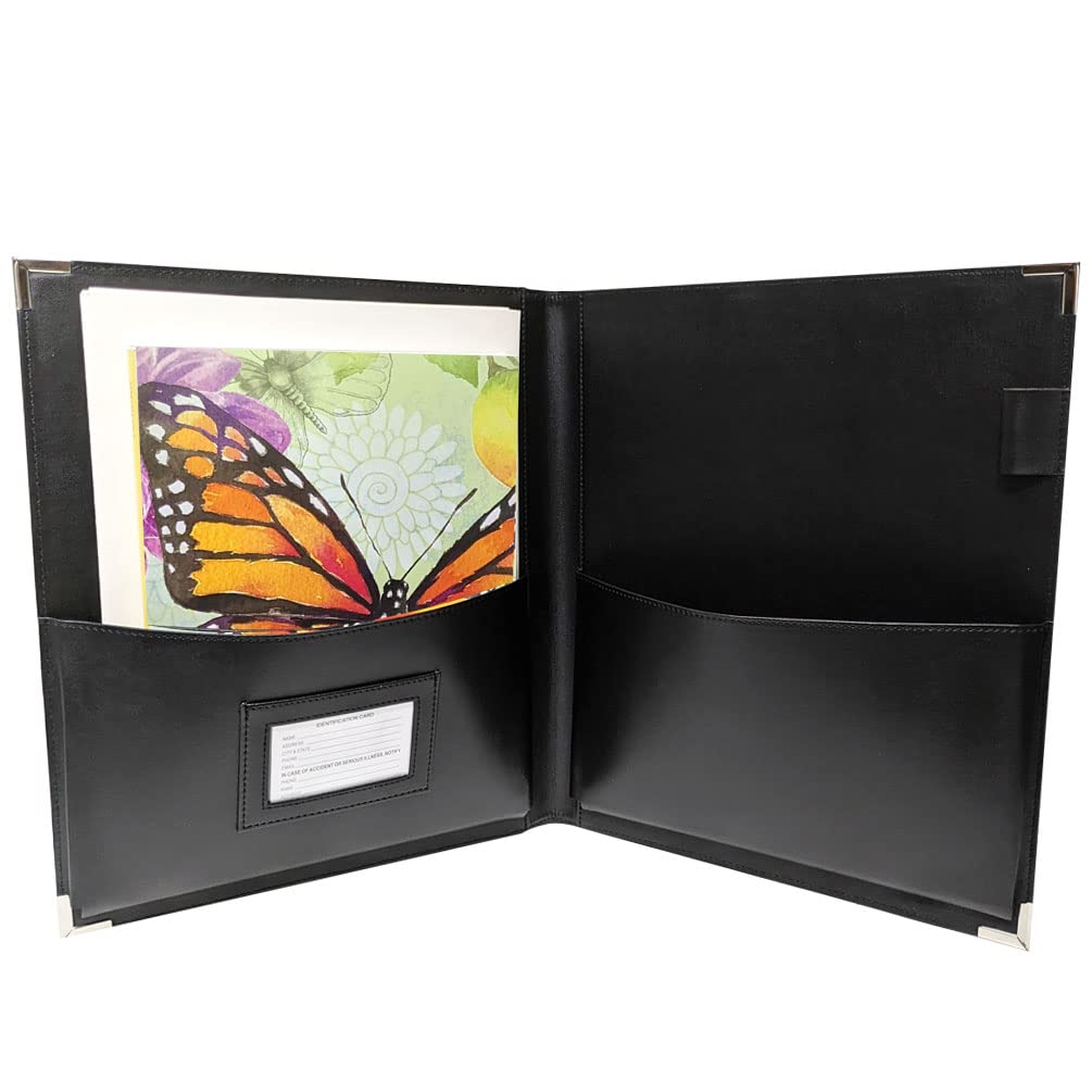 New! Msp Big Band Sheet Music Folder | 11.5'' X 13.75''   Sheet Music Folios Storage Folder With Straps Closures For Band, Orche