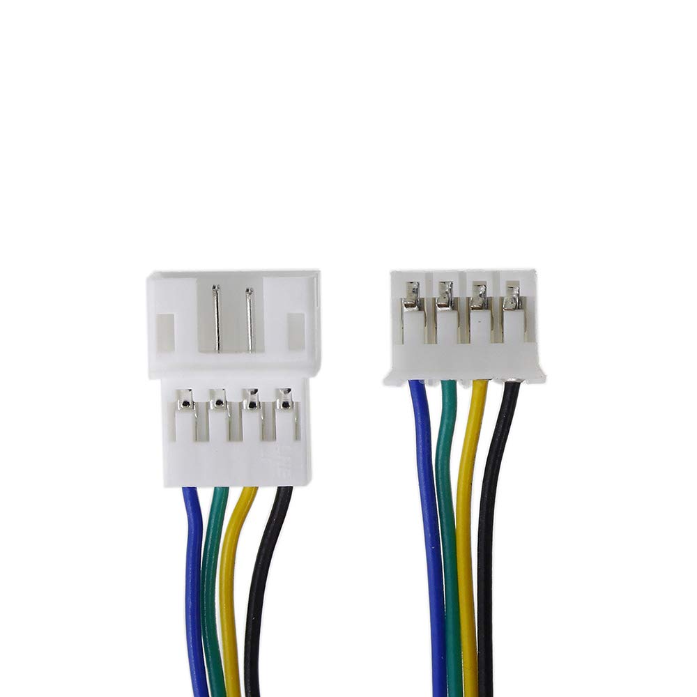 Gennel Graphics Card Pwm 4 Pin Extension Power Cable, Gpu Vga Video Card Fan Adapter Connector
