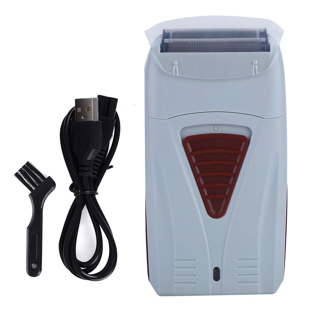 Electric Foil Shavers, Cordless Metal Double Foil Shaver Multifunctional 2 In 1 Foil Trimmer Shaving Machine Clippers For Hair C