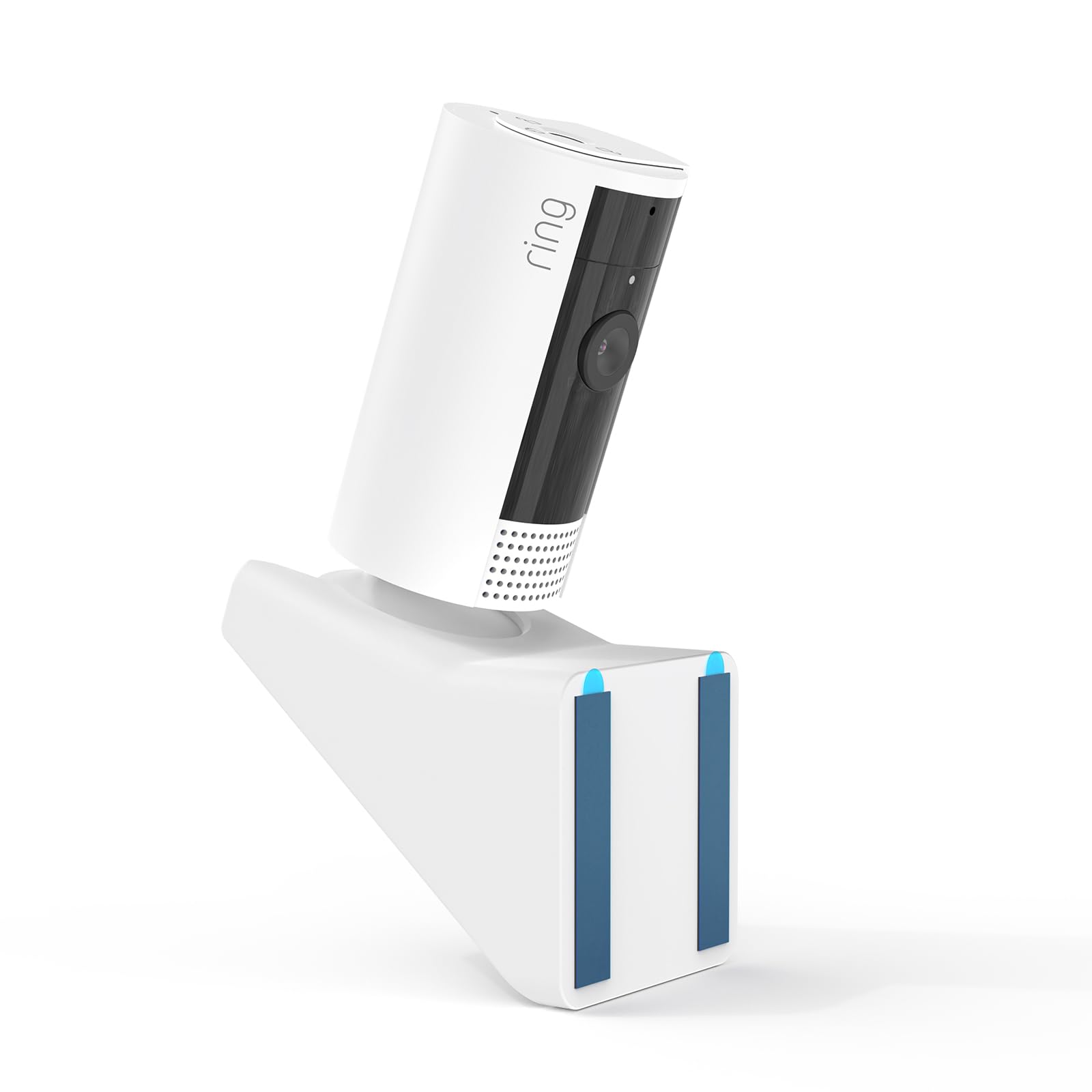 Koroao Adhesive Window Mount For Indoor Cam(1St Gen/2Nd Gen), Easy To Install, No Tools Needed, Indoor Cam Camera 20 Degrees Tilt Strong Adhesive Wall Mounting Bracket (White)