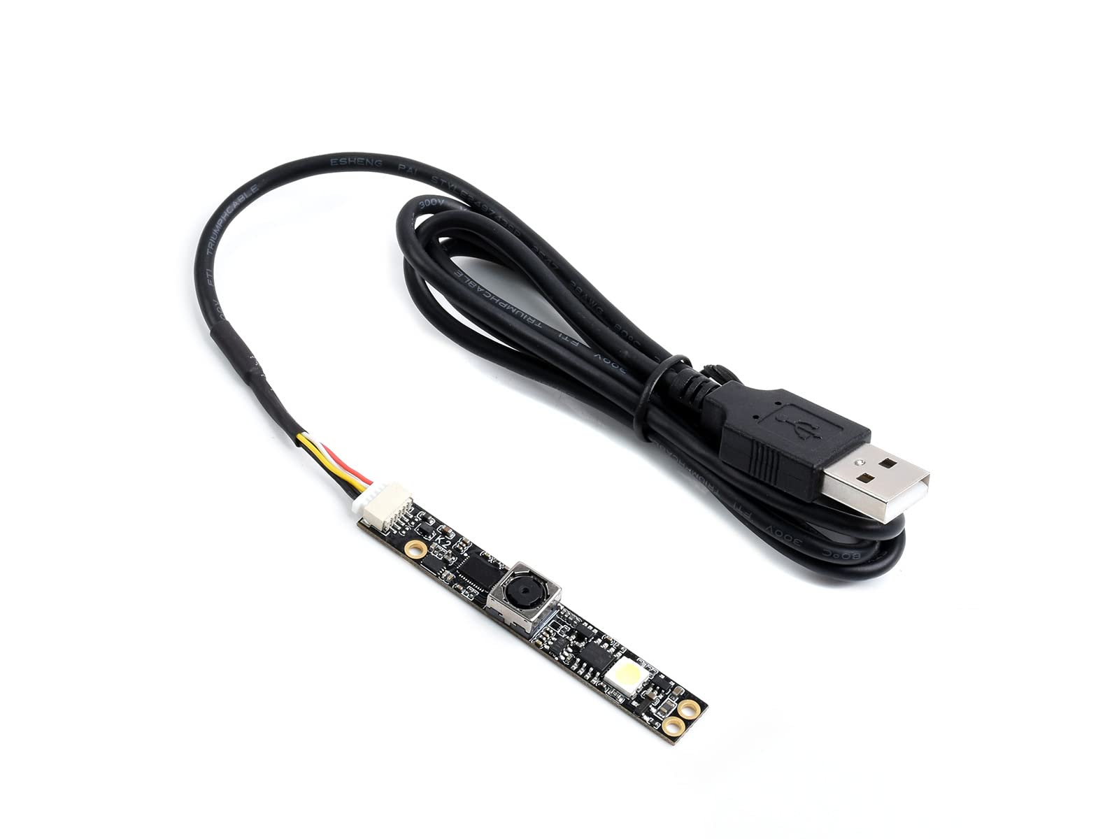 waveshare OV5640 5MP USB Camera Module Auto Focus Camera Webcam Board for Raspberry Pi,Jetson Nano,PC, 68 Field of View 1080P Vi