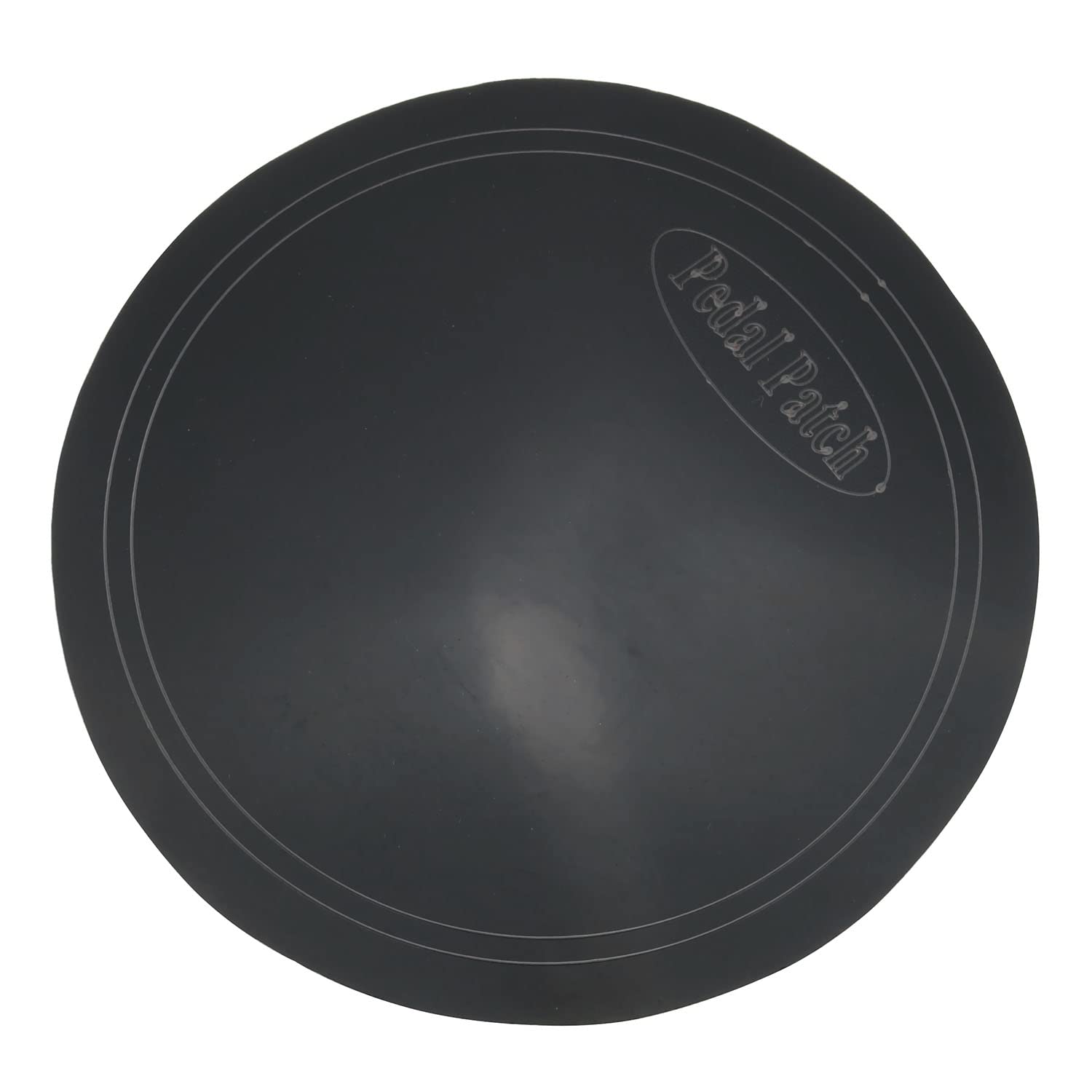 E Outstanding 2Pcs Black Single Pedal Patch Self Adhesive Drumhead Patch Protector For Kick Bass Durm Parts