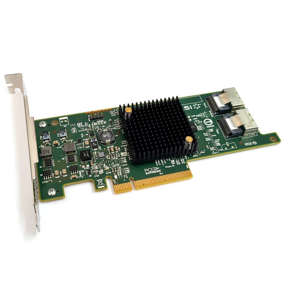 Lsi Logic Controller Card Lsi00301 Sas 9207 8I 8Port Internal Sas/Sata 6Gb/S Pci Express Single Retail