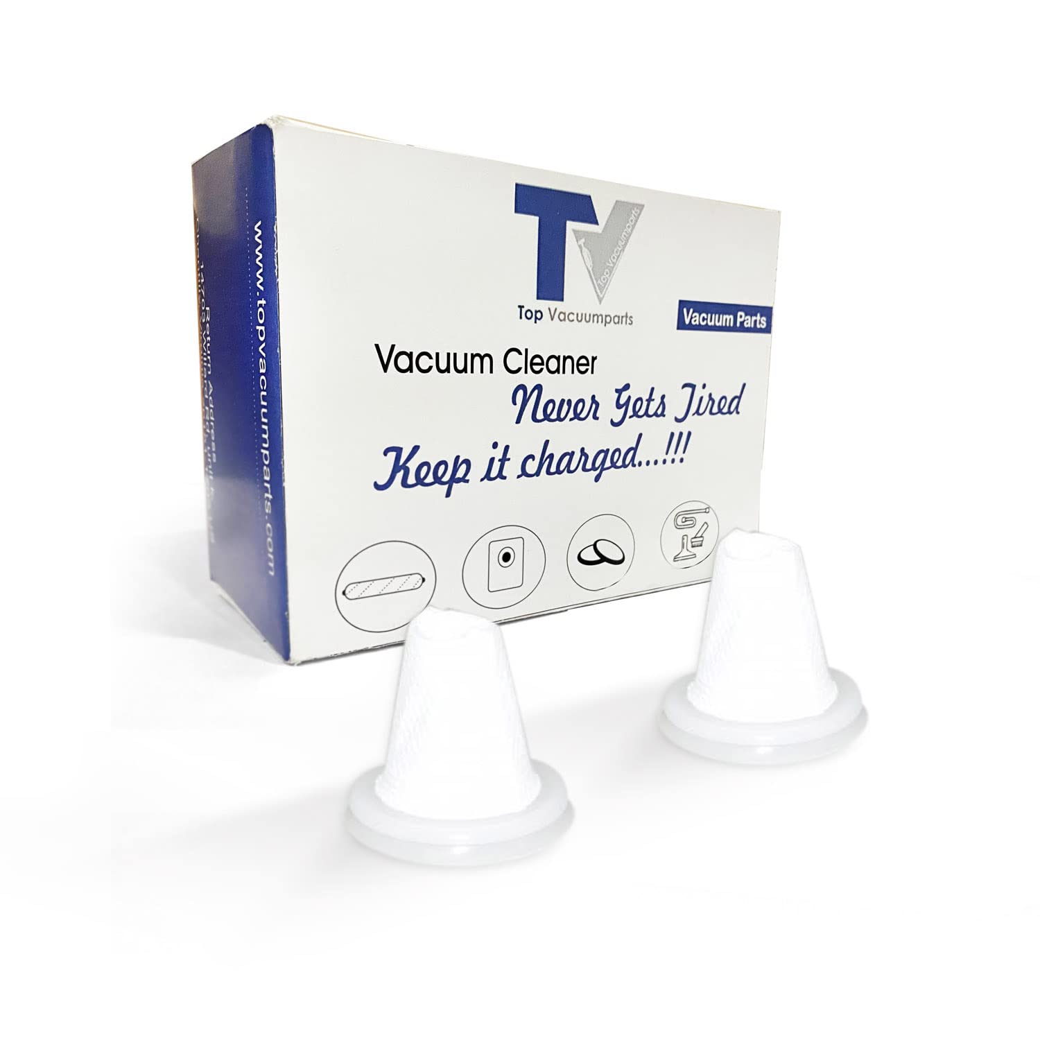 Replacement Part For Dirt Devil Vacuum Cleaner Filter 2Pk # Compare To Part 440009116